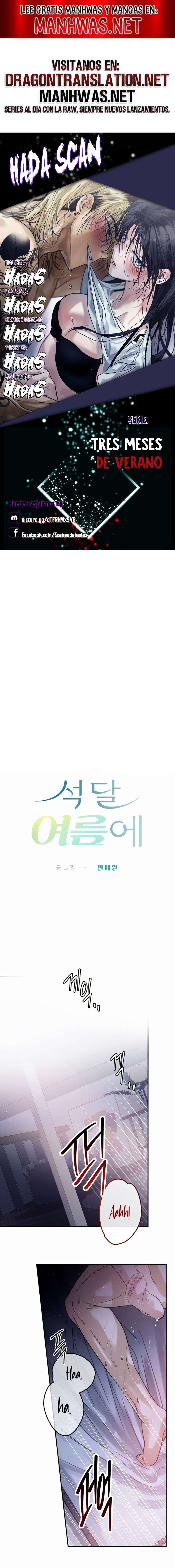 En Tres Meses De Verano Capítulo 18 - Page 1