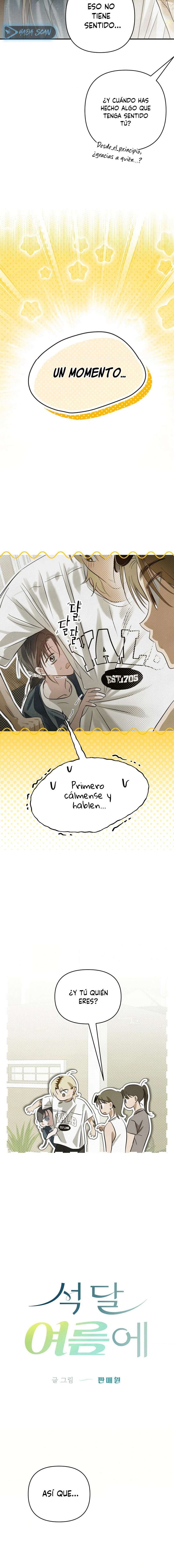 En Tres Meses De Verano Capítulo 32 - Page 6