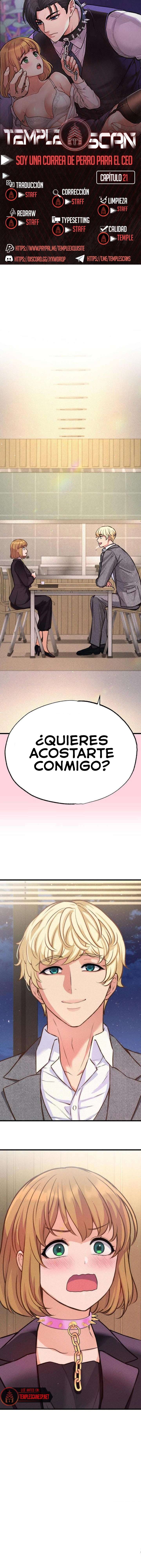 Soy Una Correa De Perro Para El CEO Capítulo 21 - Page 1
