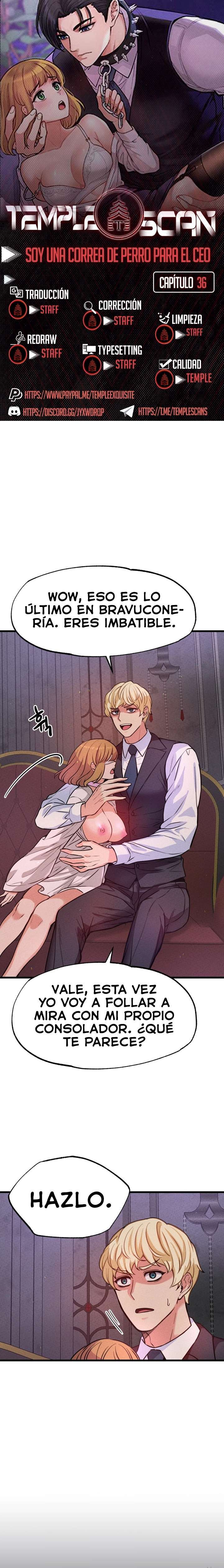 Soy Una Correa De Perro Para El CEO Capítulo 36 - Page 1