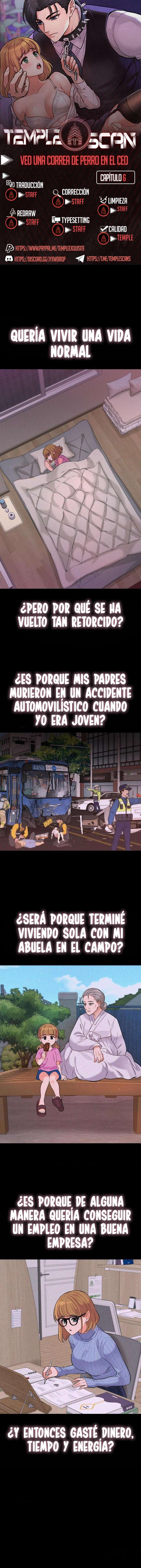 Soy Una Correa De Perro Para El CEO Capítulo 6 - Page 1