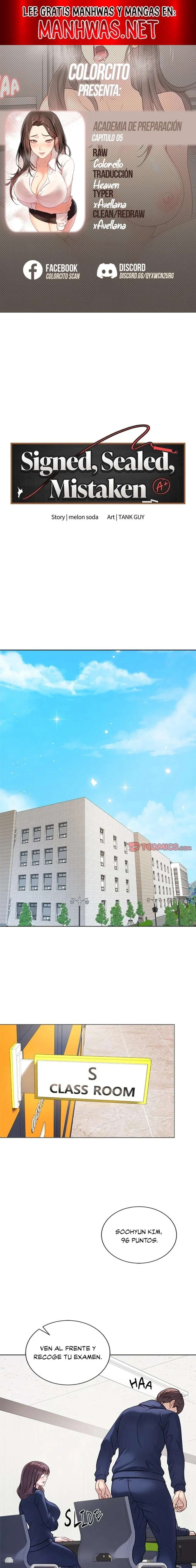 Academia de preparación Capítulo 5 - Page 1