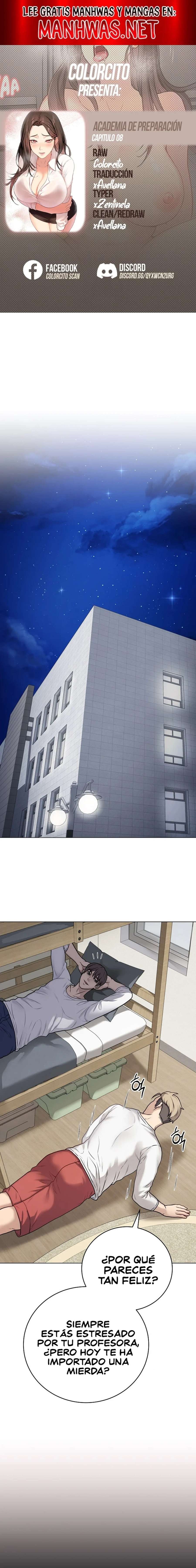 Academia de preparación Capítulo 8 - Page 1