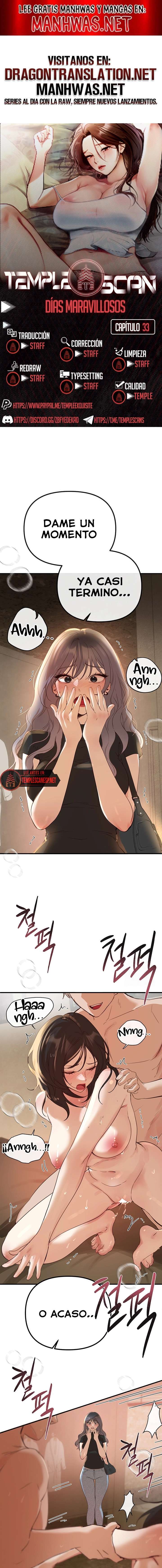 Días Maravillosos Capítulo 33 - Page 1