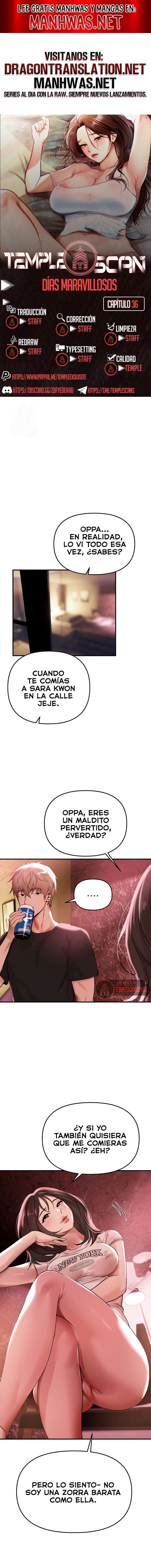 Días Maravillosos Capítulo 36 - Page 1