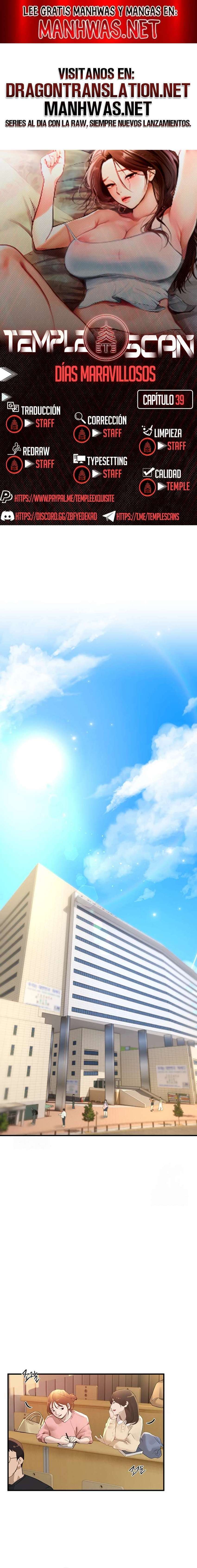 Días Maravillosos Capítulo 39 - Page 1