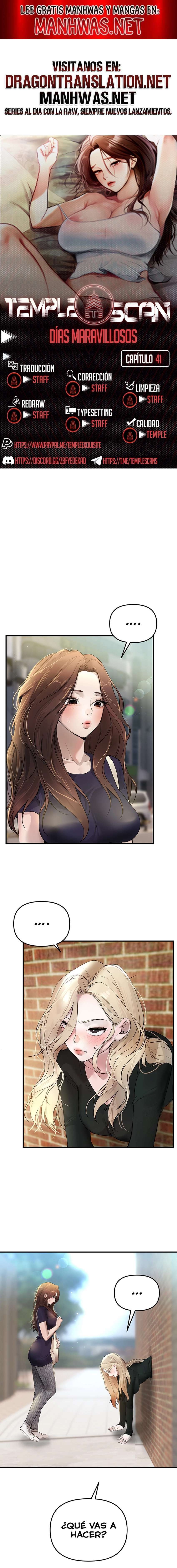 Días Maravillosos Capítulo 41 - Page 1