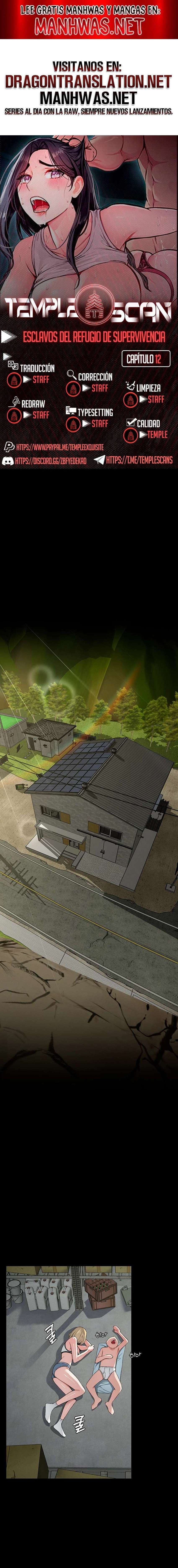 Esclavos Del Refugio De Supervivencia Capítulo 12 - Page 1