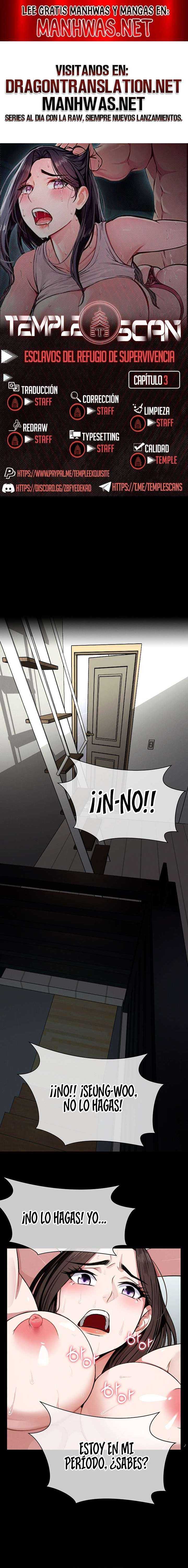 Esclavos Del Refugio De Supervivencia Capítulo 3 - Page 1