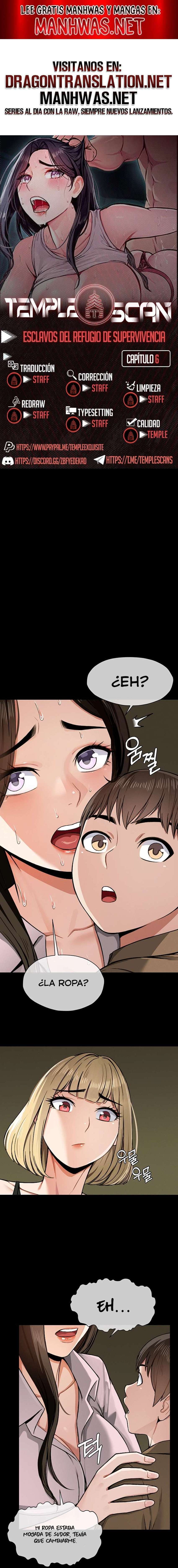 Esclavos Del Refugio De Supervivencia Capítulo 6 - Page 1