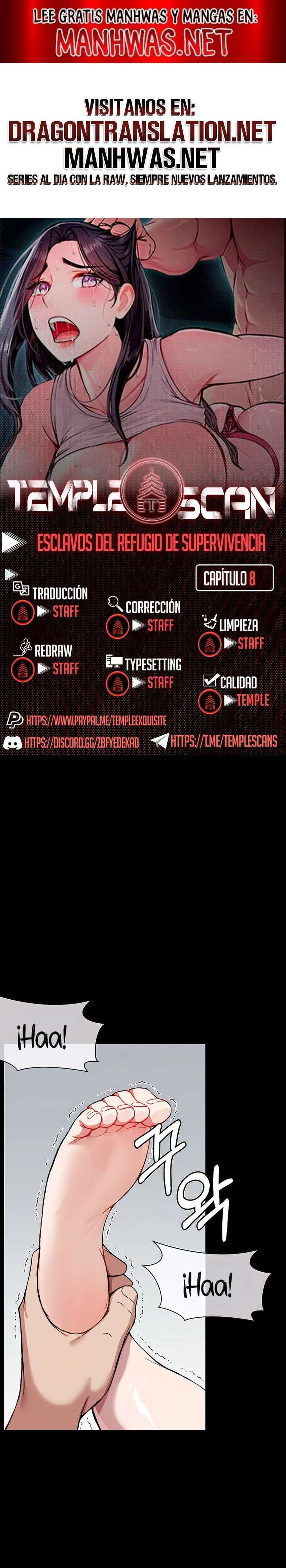 Esclavos Del Refugio De Supervivencia Capítulo 8 - Page 1