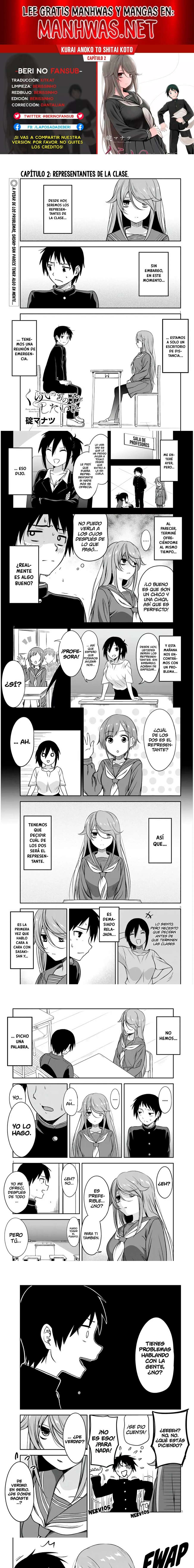 Kurai Anoko to Shitai koto Capítulo 2 - Page 1