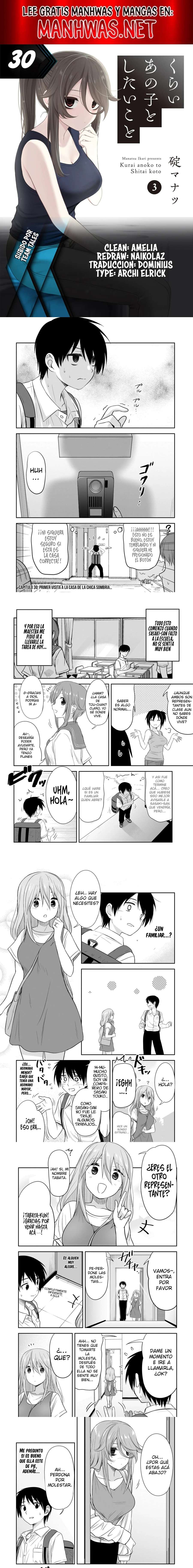 Kurai Anoko to Shitai koto Capítulo 30 - Page 1