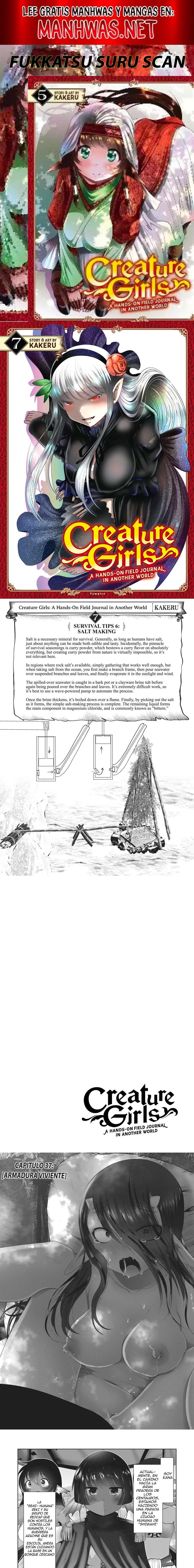 Creature Girls: A Hands-On Field Journal in Another World Capítulo 37 - Page 1