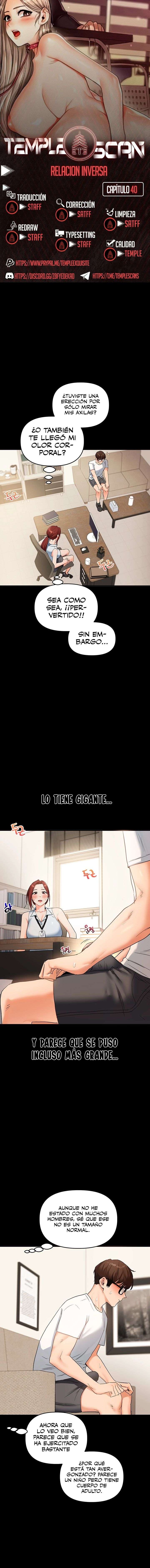 Relación inversa Capítulo 40 - Page 1