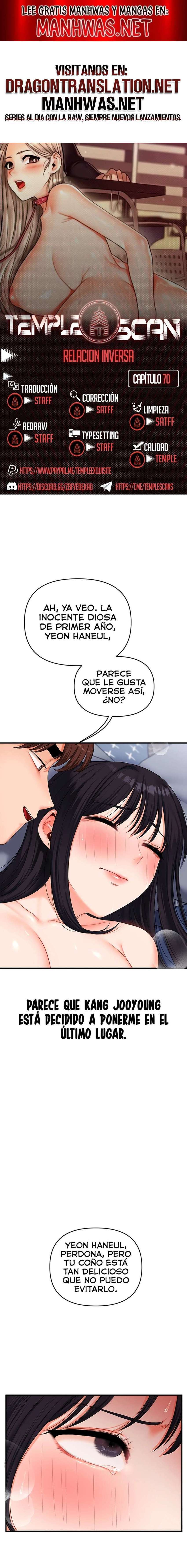 Relación inversa Capítulo 70 - Page 1