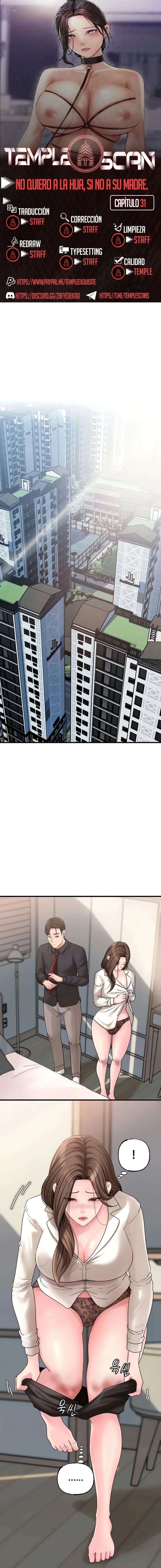 No Quiero A La Hija, Si No A Su Madre Capítulo 31 - Page 1