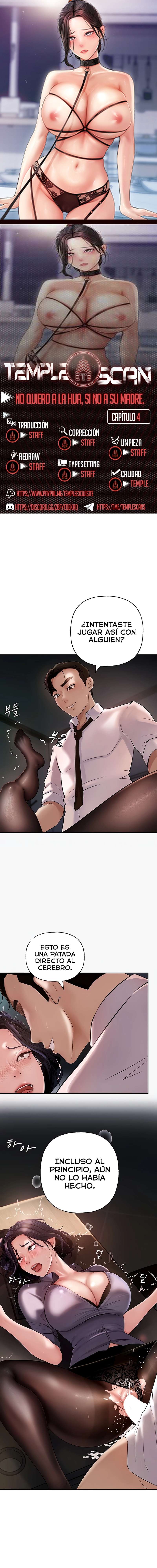 No Quiero A La Hija, Si No A Su Madre Capítulo 4 - Page 1