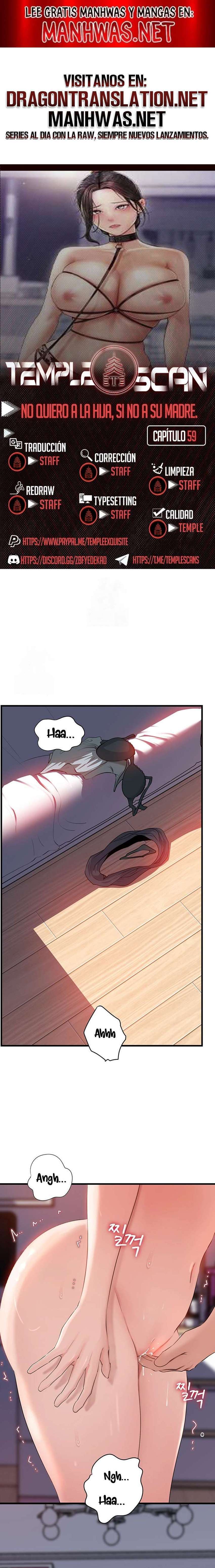 No Quiero A La Hija, Si No A Su Madre Capítulo 59 - Page 1