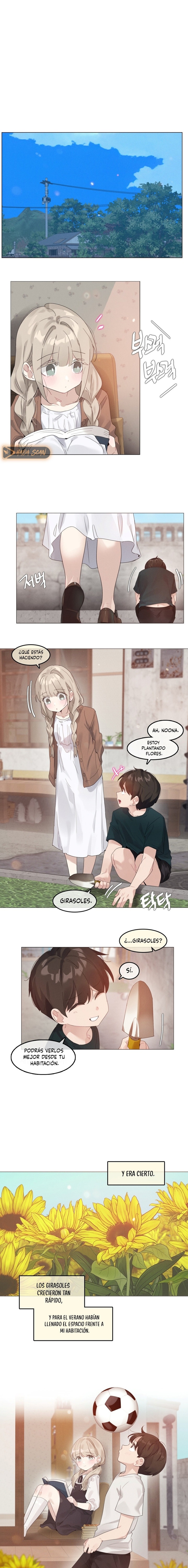 En la estación en que los girasoles susurran Capítulo 6.5 - Page 3