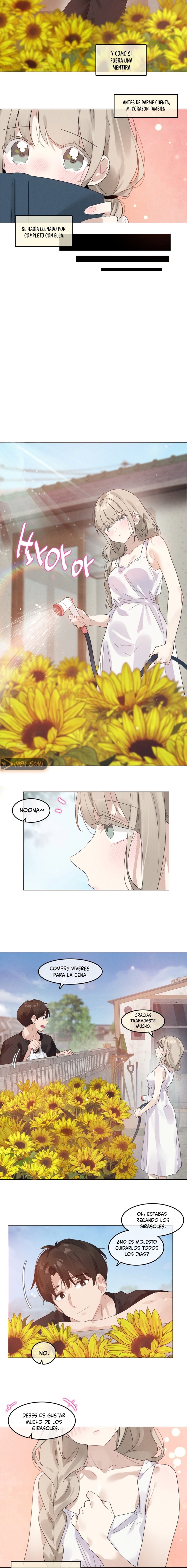 En la estación en que los girasoles susurran Capítulo 6.5 - Page 4