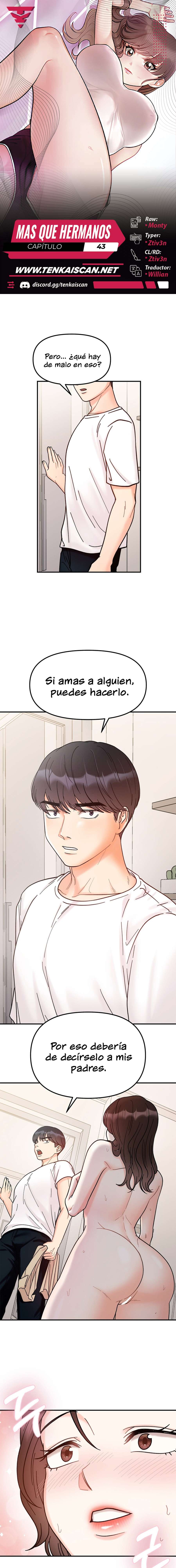 Más que Hermanos Capítulo 43 - Page 1