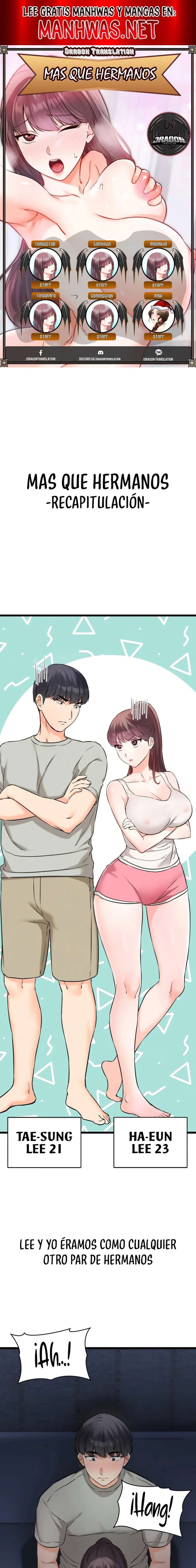 Más que Hermanos Capítulo 51 - Page 1