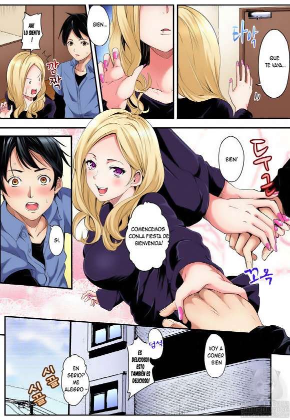 Técnicas sexuales con una mamá gyaru Capítulo 1 - Page 5