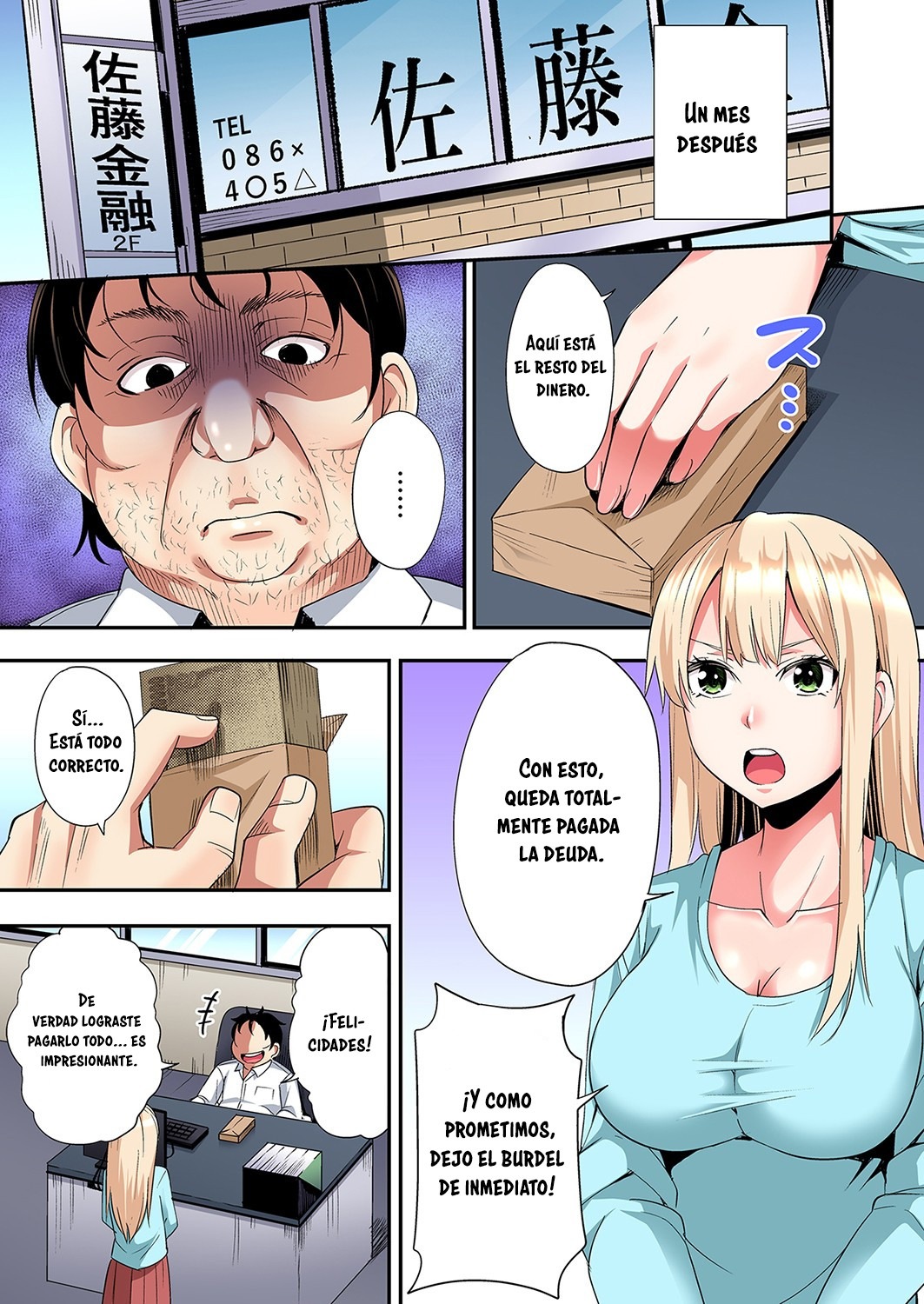 Técnicas sexuales con una mamá gyaru Capítulo 101 - Page 8