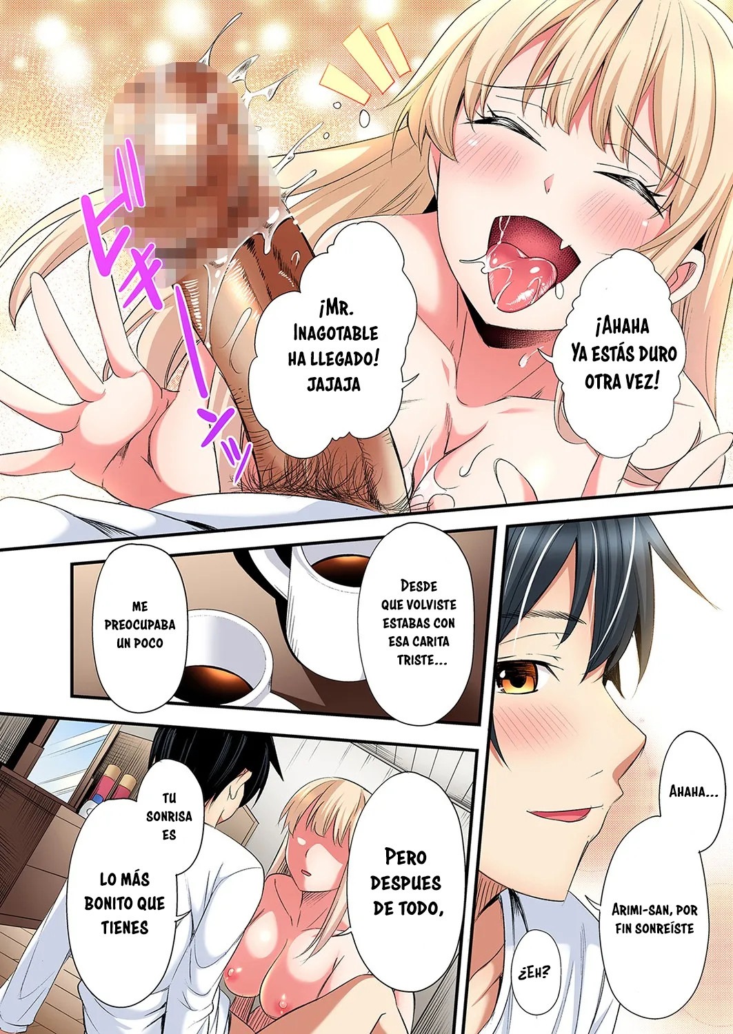 Técnicas sexuales con una mamá gyaru Capítulo 104 - Page 3
