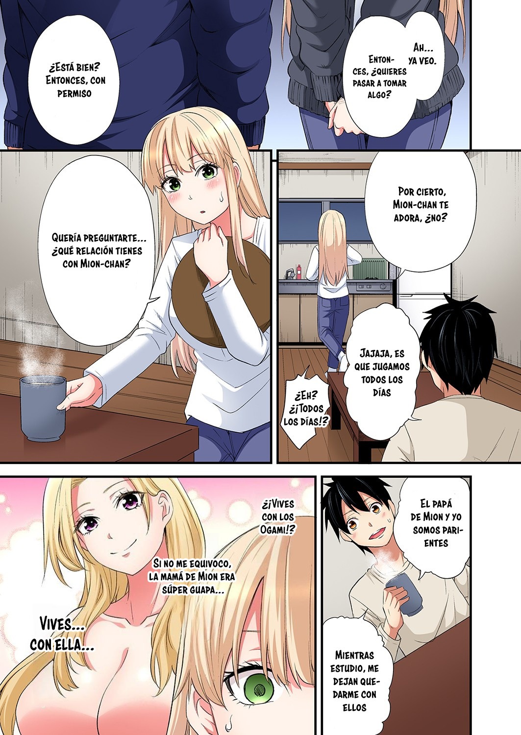 Técnicas sexuales con una mamá gyaru Capítulo 105 - Page 8