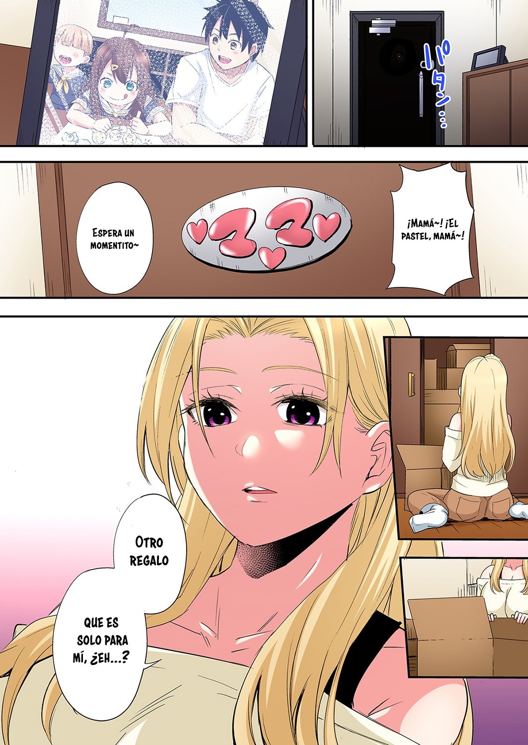 Técnicas sexuales con una mamá gyaru Capítulo 108 - Page 7