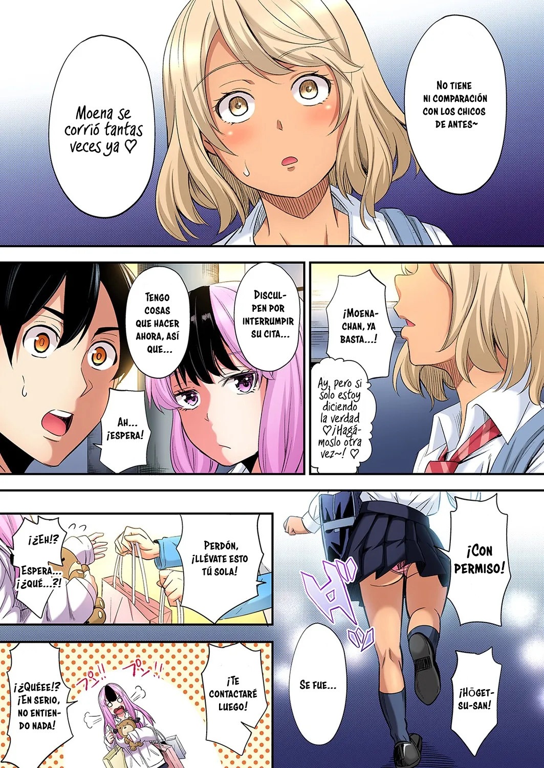 Técnicas sexuales con una mamá gyaru Capítulo 114 - Page 4