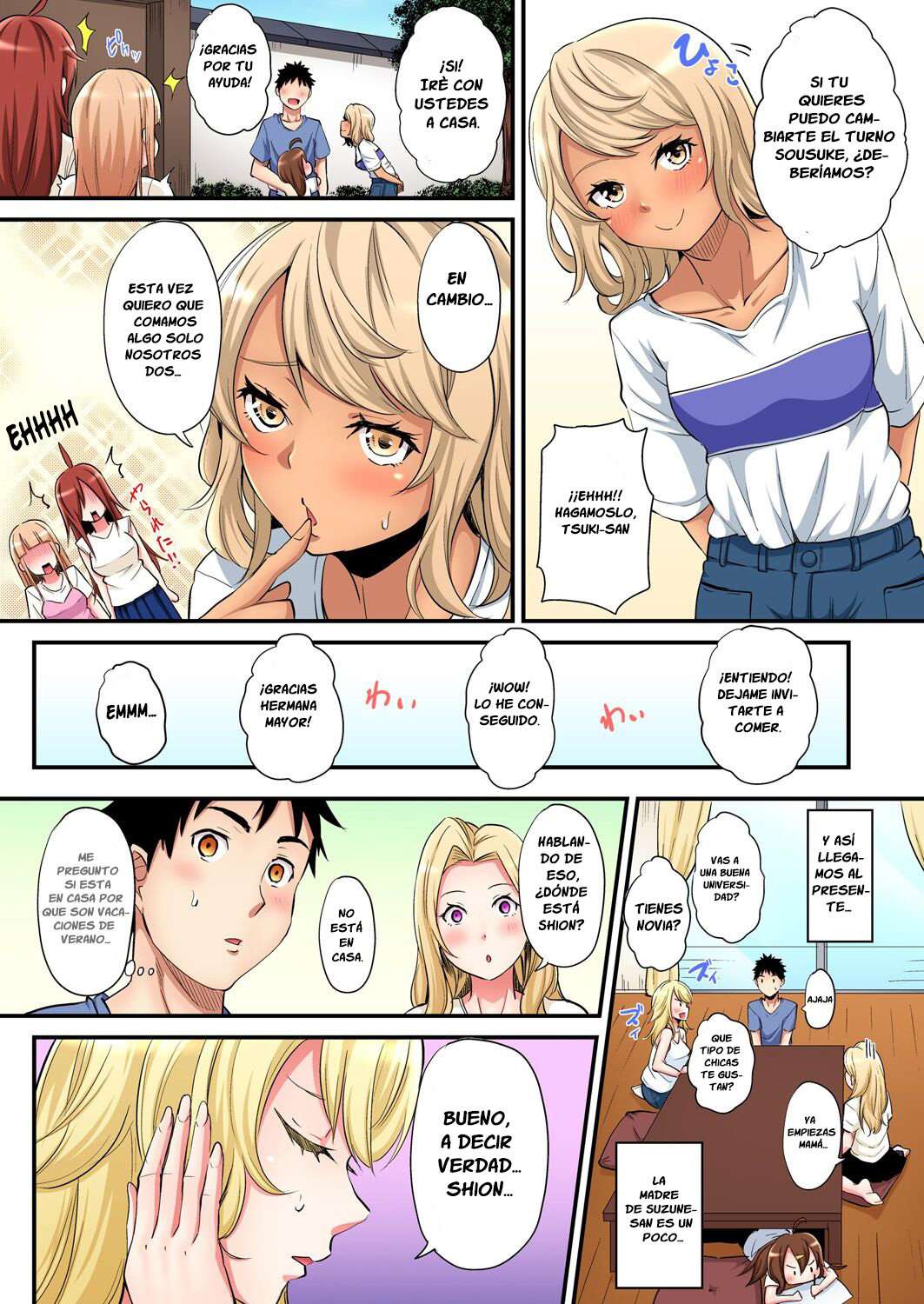 Técnicas sexuales con una mamá gyaru Capítulo 54 - Page 4