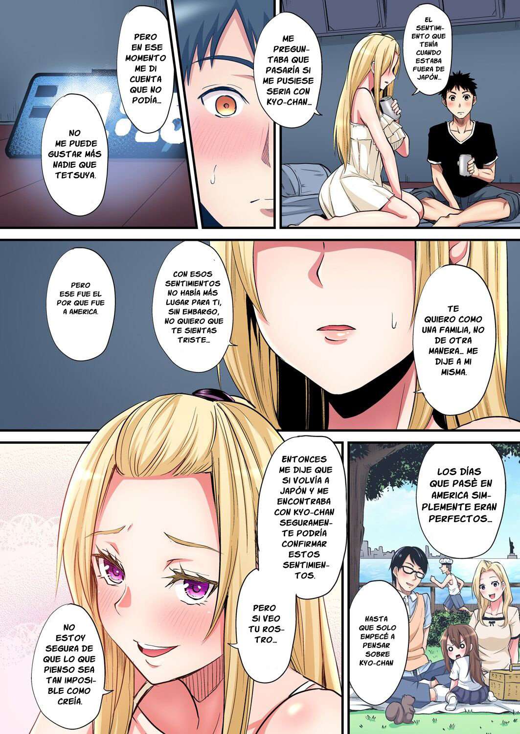 Técnicas sexuales con una mamá gyaru Capítulo 54 - Page 9