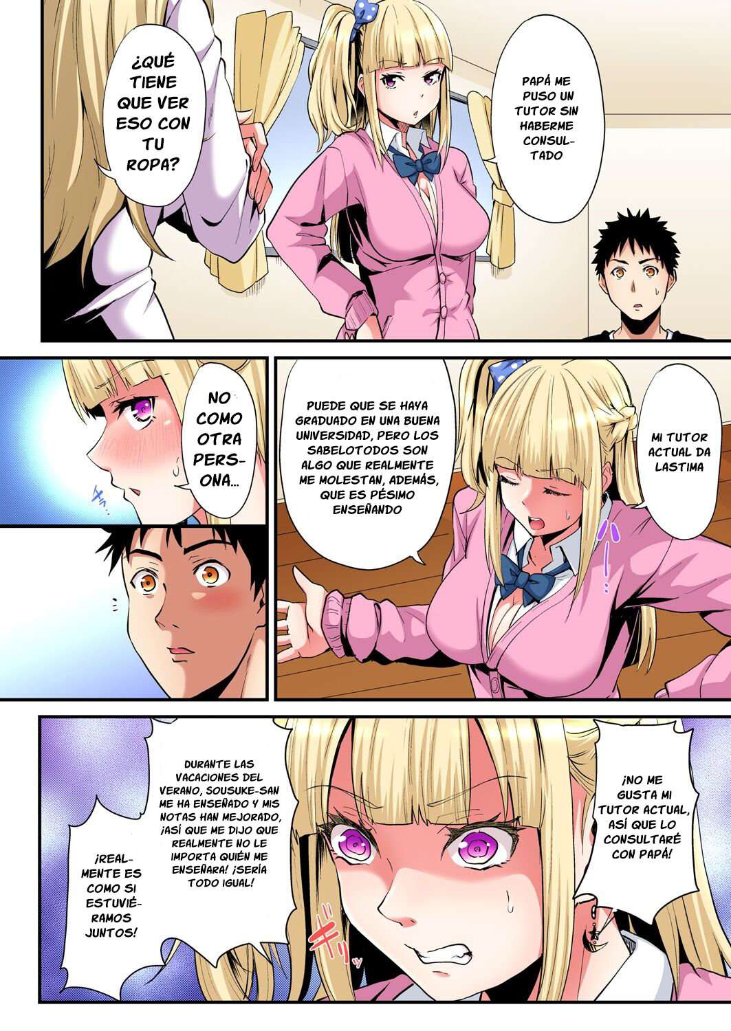 Técnicas sexuales con una mamá gyaru Capítulo 57 - Page 4