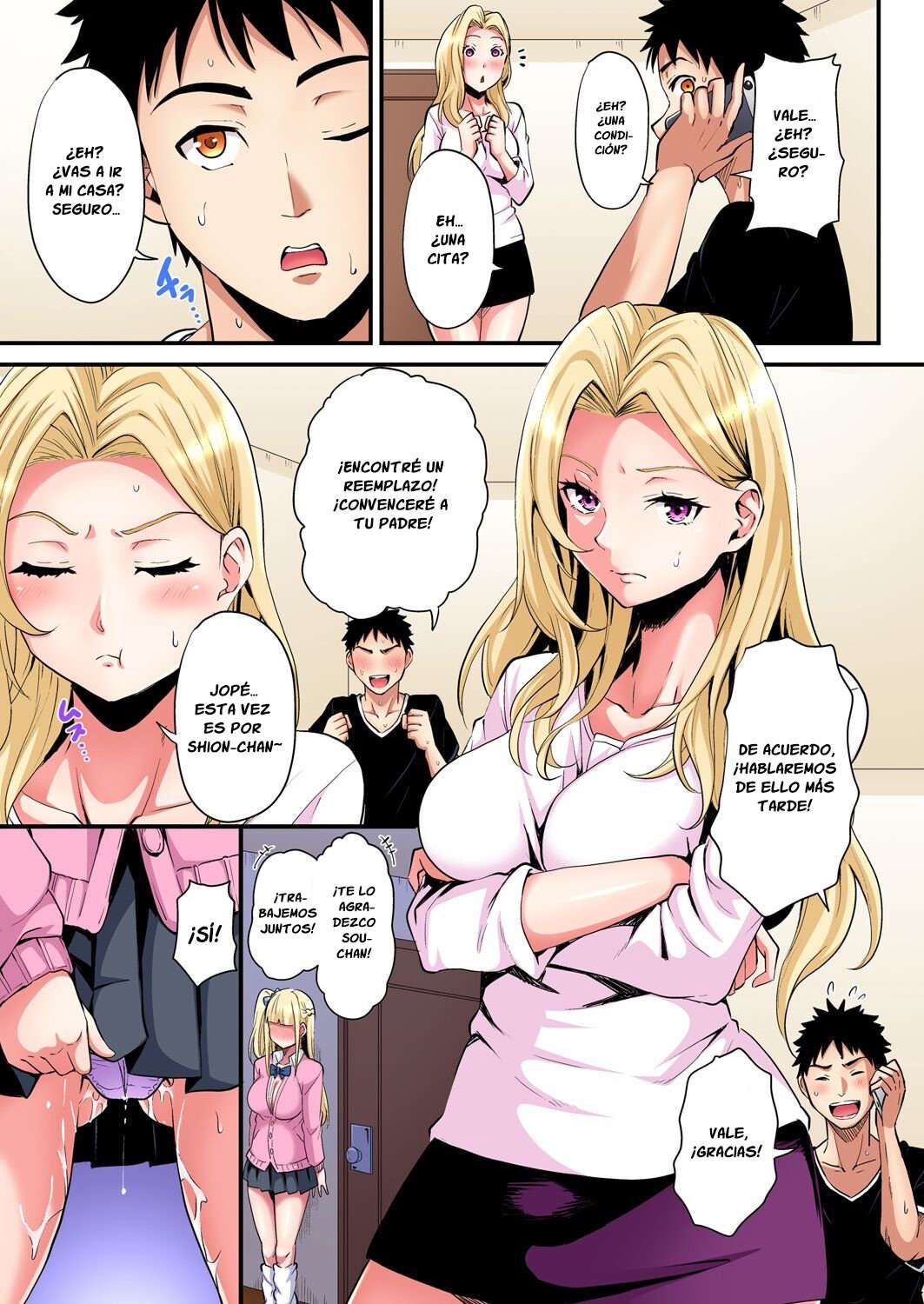 Técnicas sexuales con una mamá gyaru Capítulo 57 - Page 7