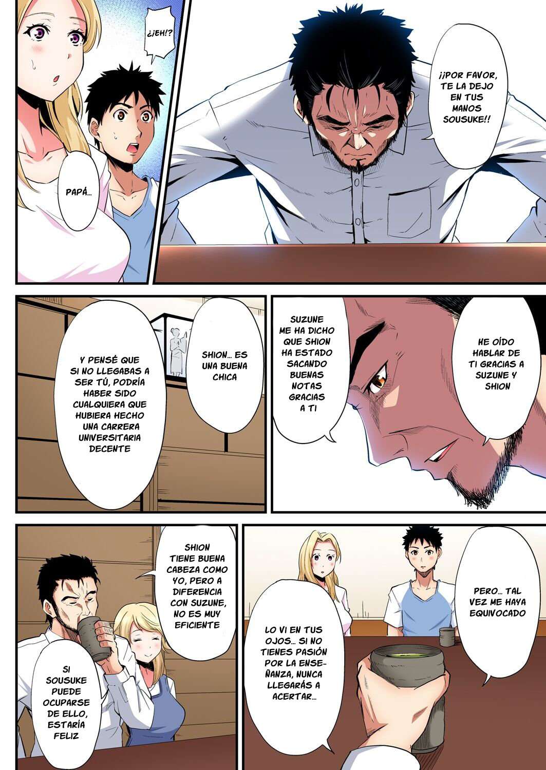 Técnicas sexuales con una mamá gyaru Capítulo 58 - Page 7