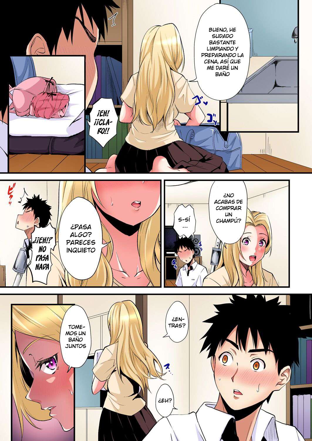 Técnicas sexuales con una mamá gyaru Capítulo 64 - Page 4