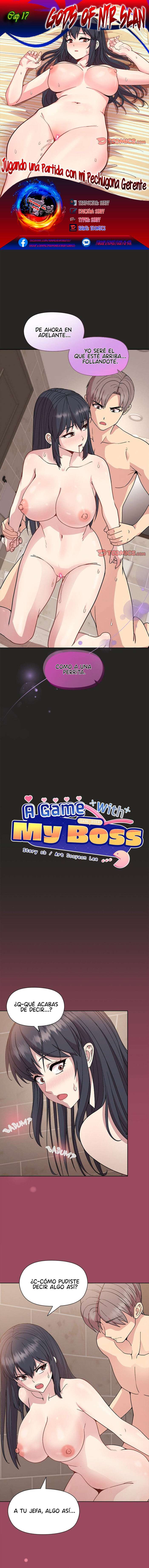 Jugando una Partida con mi Pechugona Gerente Capítulo 17 - Page 1