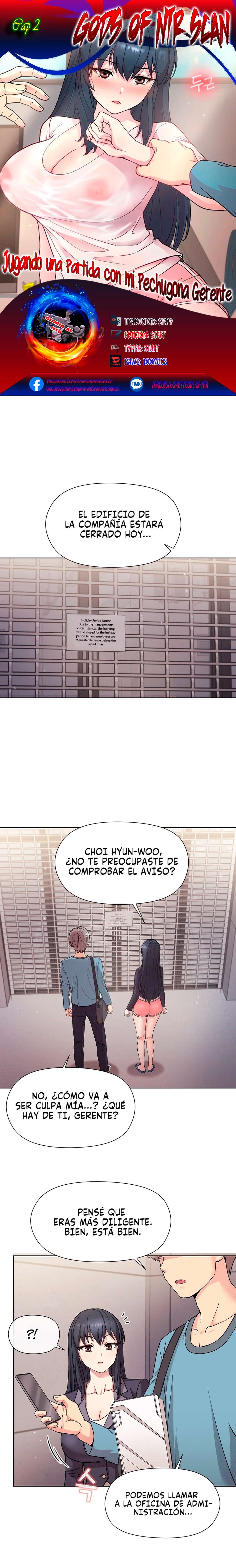 Jugando una Partida con mi Pechugona Gerente Capítulo 2 - Page 1