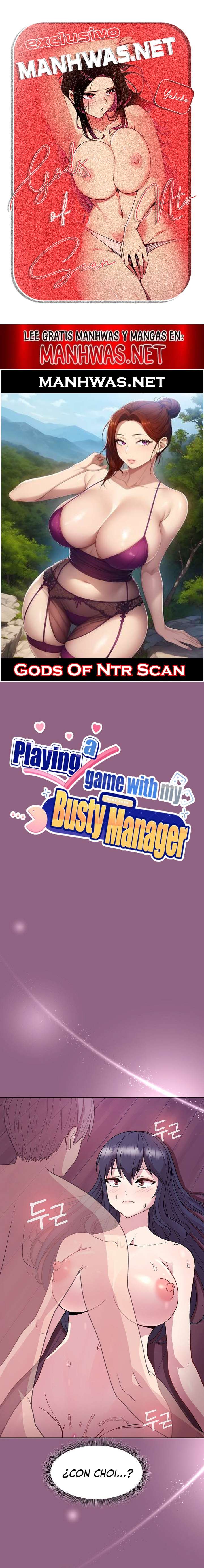 Jugando una Partida con mi Pechugona Gerente Capítulo 27 - Page 1