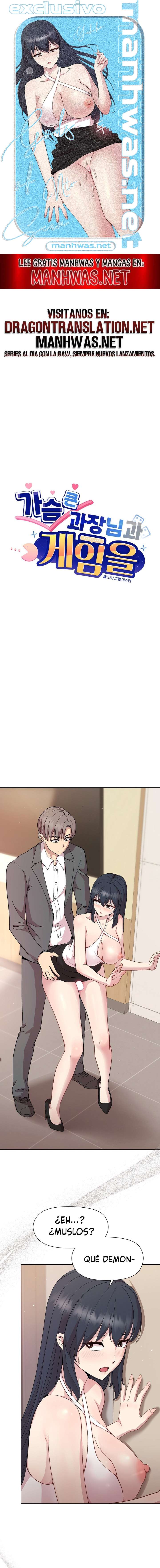 Jugando una Partida con mi Pechugona Gerente Capítulo 37 - Page 1