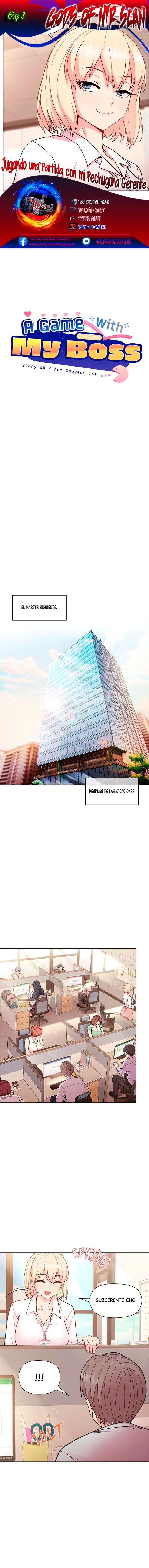 Jugando una Partida con mi Pechugona Gerente Capítulo 8 - Page 1