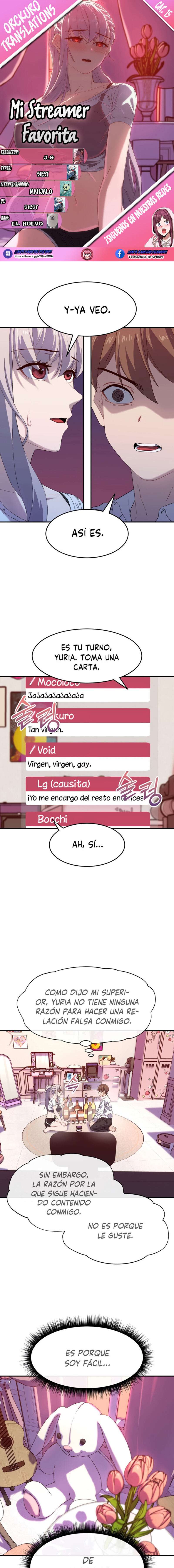 Mi Streamer Favorita Capítulo 15 - Page 1