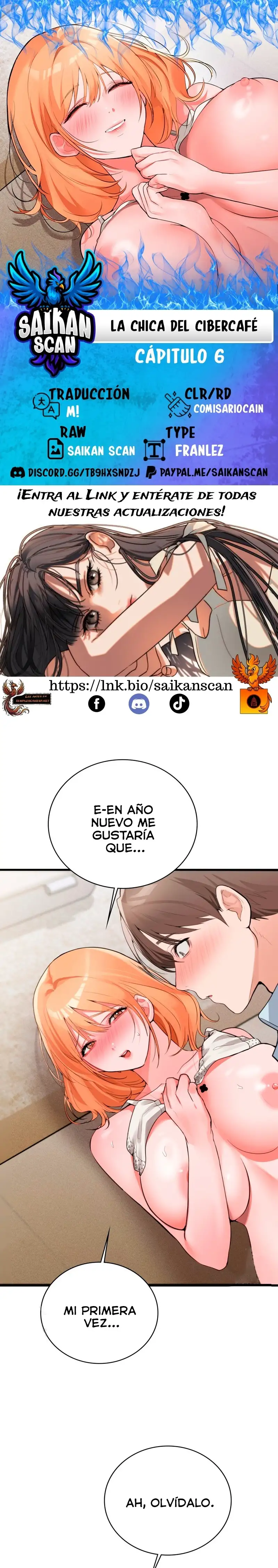 La chica del cibercafé Capítulo 6 - Page 1