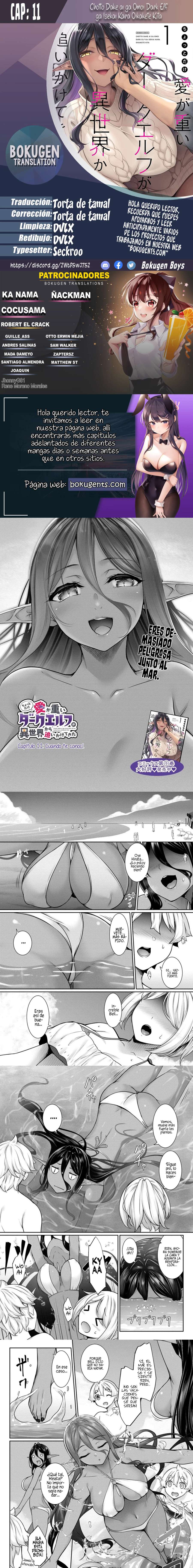 Chotto dake ai ga omoi Dark Elf ga Isekai kara oikakete kita Capítulo 11 - Page 1