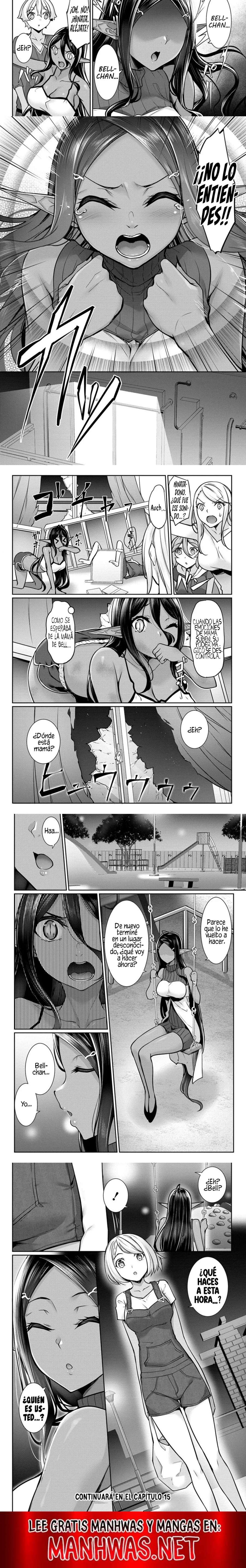 Chotto dake ai ga omoi Dark Elf ga Isekai kara oikakete kita Capítulo 14.2 - Page 2