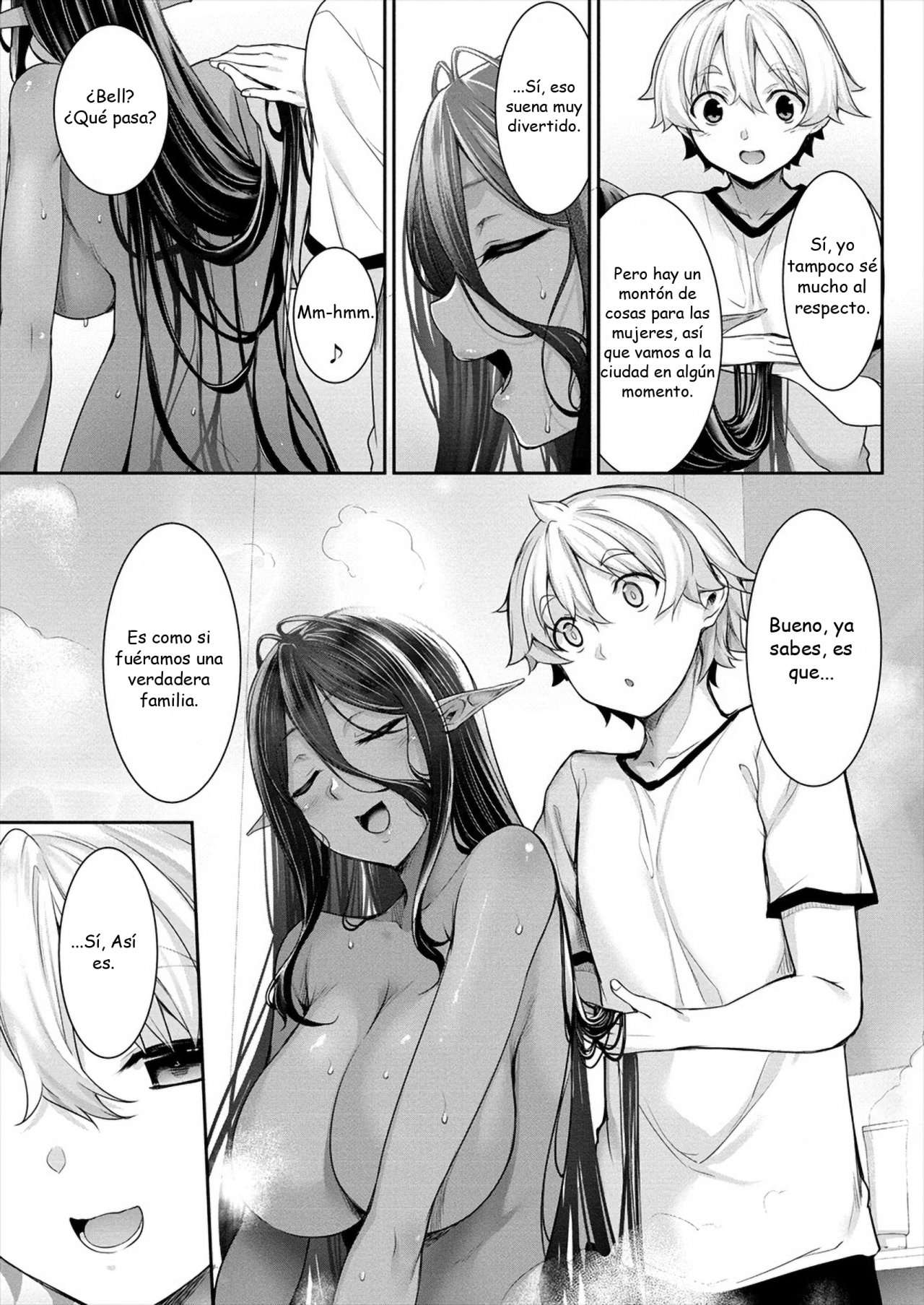 Chotto dake ai ga omoi Dark Elf ga Isekai kara oikakete kita Capítulo 2.1 - Page 8