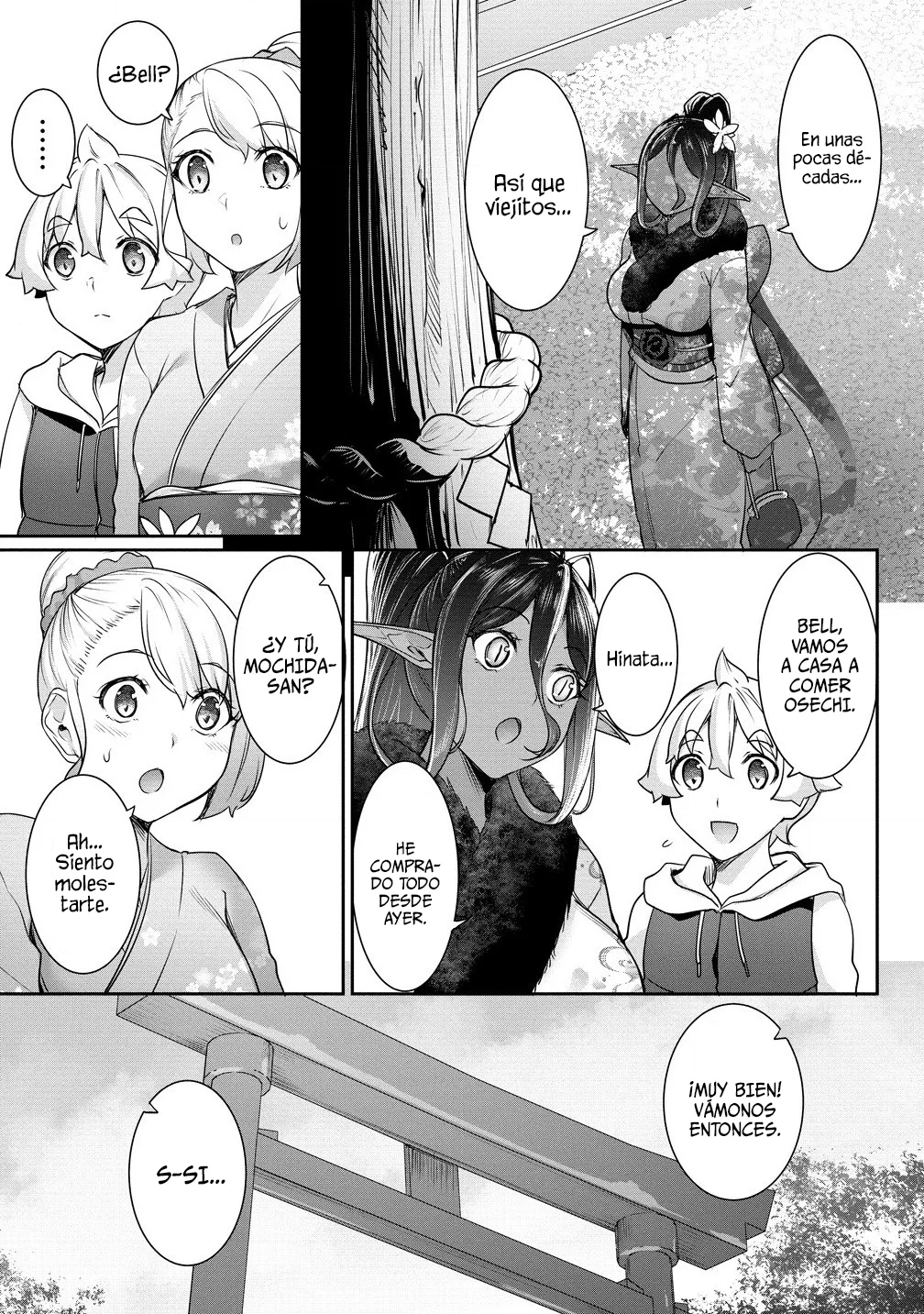 Chotto dake ai ga omoi Dark Elf ga Isekai kara oikakete kita Capítulo 20.1 - Page 10
